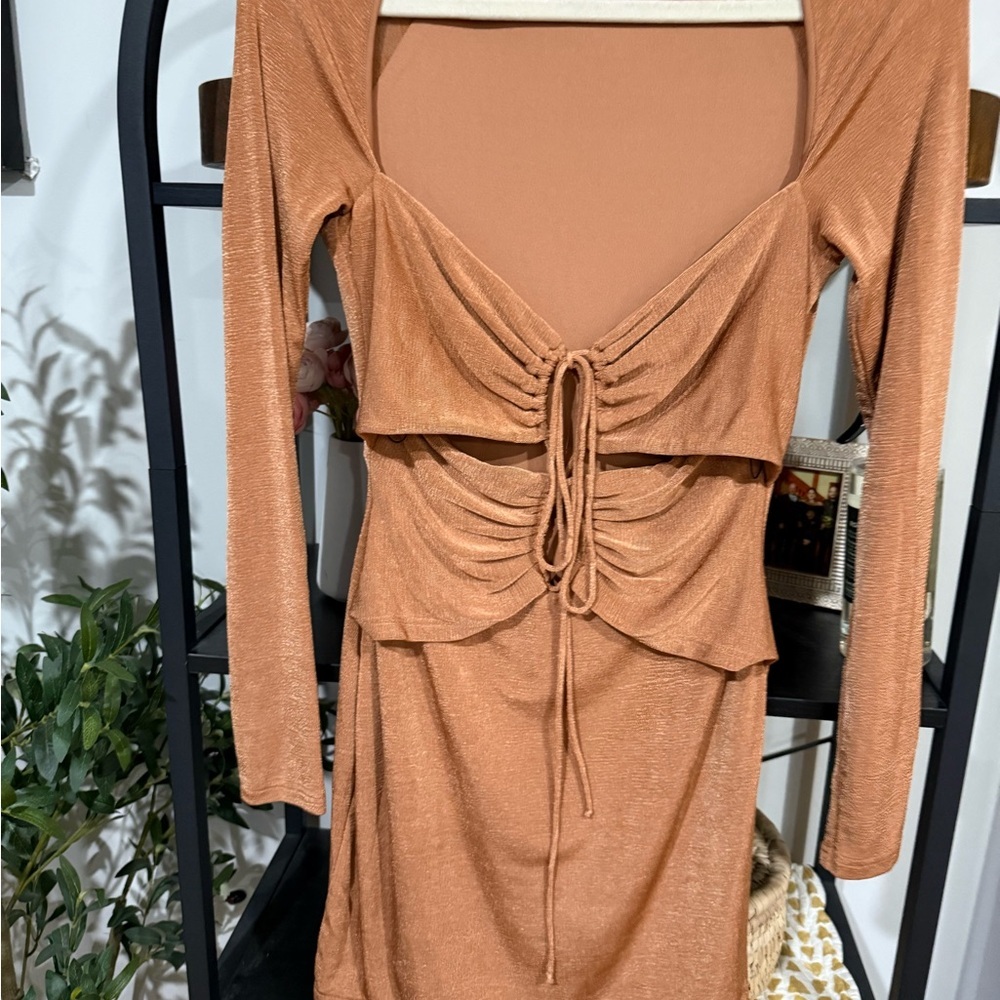 Significant Other Cutout Ruched Mini Dress ✨ - Picture 5 of 10